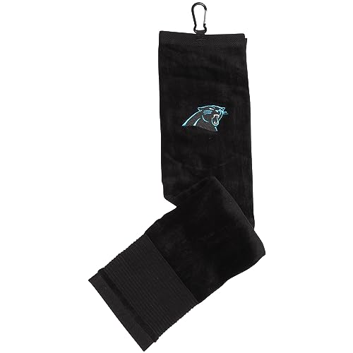 Team Effort Carolina Panthers 16" x 24" Face & Club Tri-Fold Towel