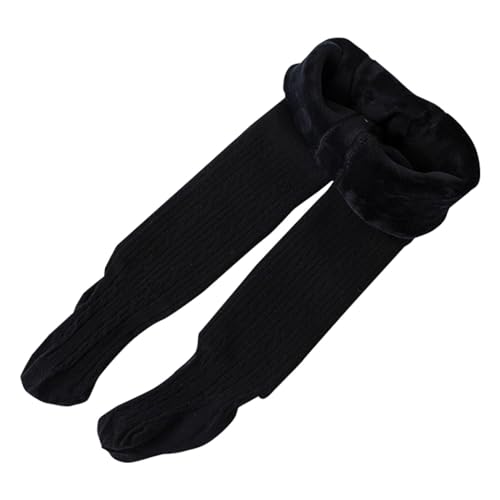 Toddler Kids Baby Girls Plush Cotton Solid Warm Leggings Pantyhose Stretchy Basic Full Length Cat Leggings for Girls