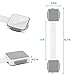 4PCS Baby Safety Cabinet Locks, Child Proof Lock for Drawers, Cabinets, Ovens, Refrigerators, Toilets, Doors and Appliance - Use Safety Lock Adhesive with Adjustable Strap and Latch System