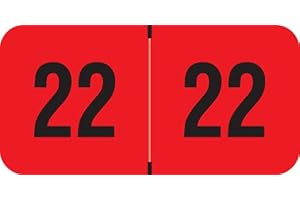 2022 Year Stickers for Smead ETYJ Folders: Enhance Organization