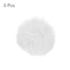 sourcing map Furry Microphone Windscreen 10mm x 55mm Mic Cover Windshield for Indoor Outdoor Microphone White 5 Pack #2