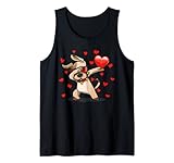 Photo Gallery dabbing dog occhiali da sole love san valentino heart lover gift canotta Photo Gallery dabbing dog occhiali da sole love san valentino heart lover gift canotta