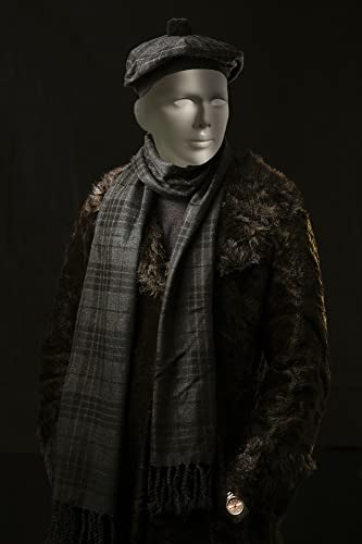 Plaid Scarf for Men and Women- 90inch, Handmade, Acrylic Wool Winter Scarf/Wedding Slash in Various Tartans3