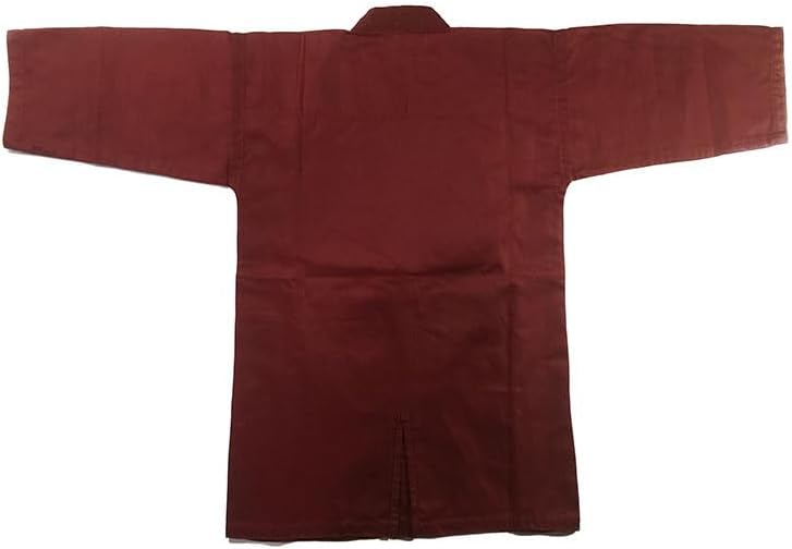 KG023 -IAIDO SMALL SLEEVE RED GI - Standard - red narrow sleeves iaido gi - 70% polyester 30% cotton
