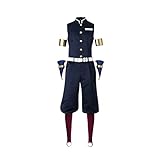 LIKUNGOU Anime Uzui Tengen Cosplay Kostüm Ninja Uniform Stirnband Dämon Cos Requisiten Outfit Anzug für Halloween Erwachsene Herren (L, Kostüm)