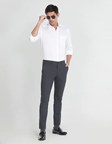 Image of Arrow Slim Fit Mens Formal Shirt - 100% Cotton, Breathable & Comfortable, Full Sleeves Shirts for Men