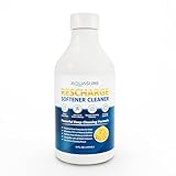 Aquasure Rescharge Liquid Water Softener Cleaner Solution | Restores Whole House Softener Efficiency, Cleans Fouled Resin, Removes Contaminants, Extends Water Softener Life, 16 Oz