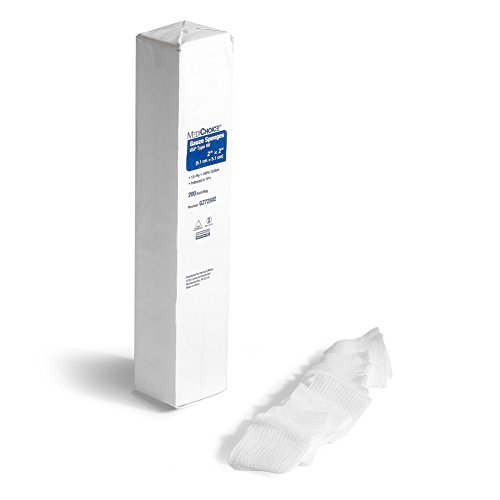 MediChoice Gauze Sponge, 12-Ply, USP Type VII, No Estéril, 2x2 Inch, Blanco, 1314GZ72502 (Caja de 8000) miniatura 3