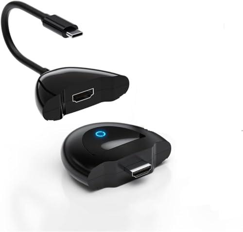 Transmisor Hdmi Inalámbrico, Timbootech Hdmi Usb-C Transmisor, 2 En 1 Inalámbrico Hdmi Transmisor Para Transmisión De Vídeo Audio Archivos Desde Pc Box Cámara Teléfono A Hdtv Proyector Monitor Transmisor Hdmi Inalámbrico, Timbootech Hdmi Usb-C Transmisor, 2 En 1 Inalámbrico Hdmi Transmisor Para Transmisión De Vídeo Audio Archivos Desde Pc Box Cámara Teléfono A Hdtv Proyector Monitor