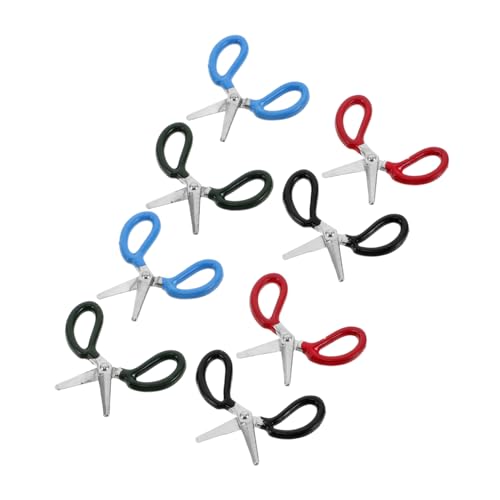 CIYODO 8 Piezas De Herramientas De Costura Realistas Modelos De Casa De Muñecas Escena En Miniatura Micropaisaje Tijeras Pequeñas Herramientas De Costura Pequeñas para Decoraciones