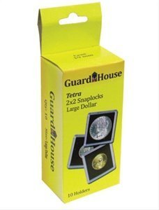 2×2 Large Dollar Tetra Snaplock -10 per box by Guardhouse