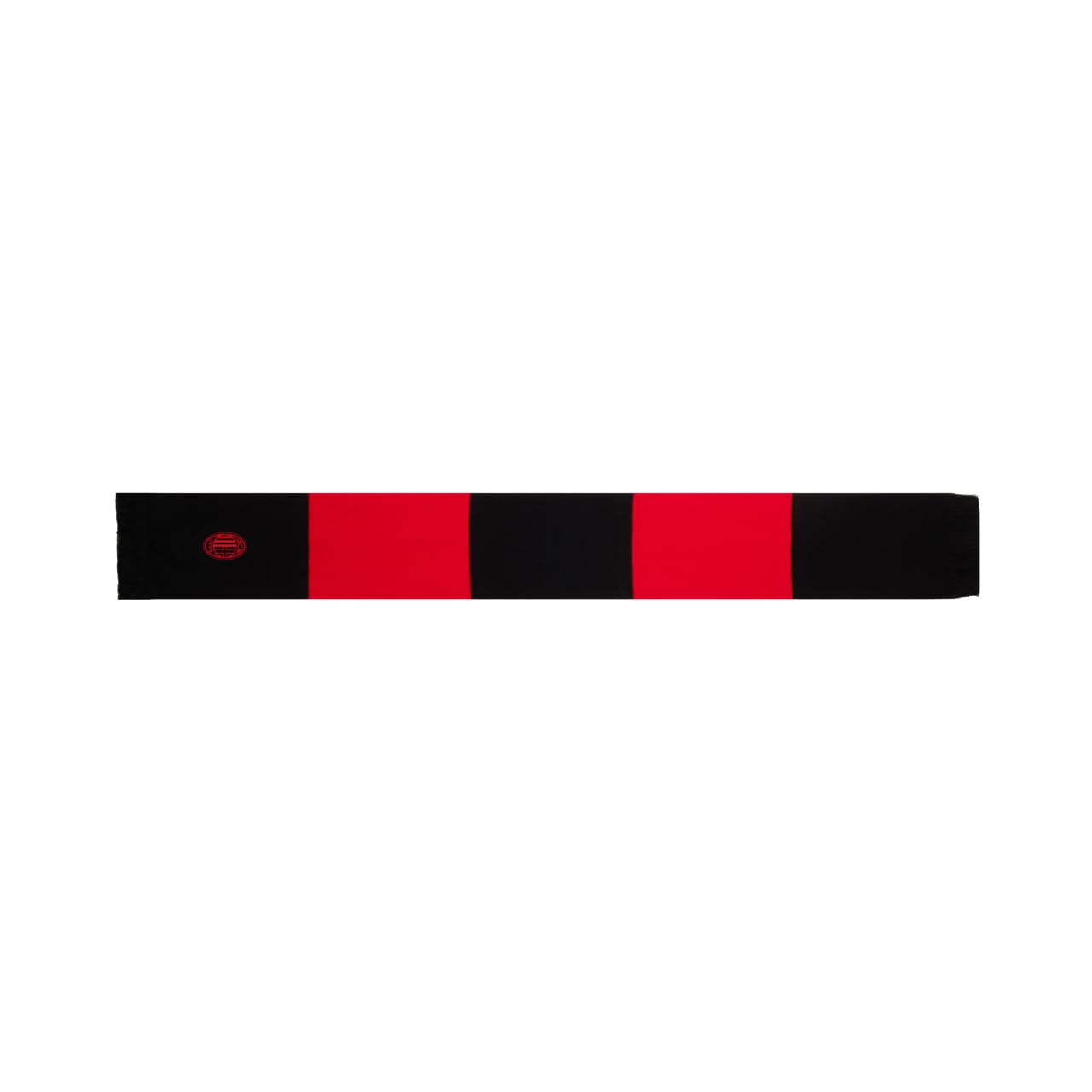 AC Milan Official Acrylic Striped Scarf
