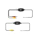 Produktbild MiCarBa 2.4G Wireless Farbe Video Sender und Empfänger Kit für Auto Rückansicht Rückfahrkamera Fahrzeug Backup Dash CAM Front Auto Kamera (CL2.4G)