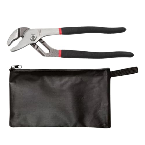 1 Alicates Ajustables para Bomba De Agua Y 1 Bolsa De Almacenamiento De Tela Oxford, Alicates Universales Multifuncionales, Adecuadas para El Mantenimiento Y Mantenimiento del Hogar.