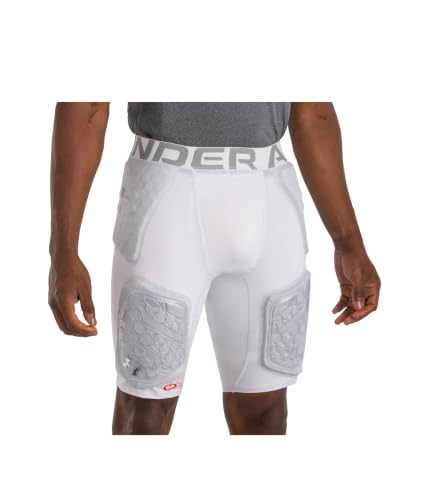 Under Armour Gameday Armour Pro 5-Pad Girdle White Large