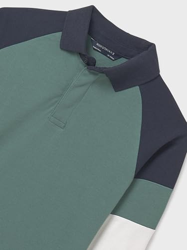Mayoral L/s Polo for Boys Pine3