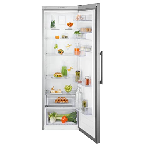 Electrolux LRC5ME38X2 Frigorífico 1 Puerta, Libre Instalación, 1,86 m, Almacenamiento Personalizable, Temperatura Estable, Descongelación automática, Cajón Baja Temperatura, LED, INOX, Clase E