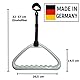 FabaCare Schwerlast Bettgalgen Handgriff, 150 kg belastbar, ergonomisch geformt, Trapezgriff, Bettgriff, Aufrichtgriff, Bügelgriff, Stangengriff, Balkengriff, Handfasser für Aufrichthilfen,
