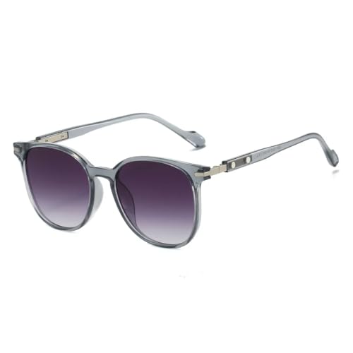 Lunettes de soleil protection UV400 totale avec verres ronds pour bloquer les rayons nocifs