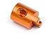 HPI Racing Rear Hub for Micro RS4 On-Road Car, Orange