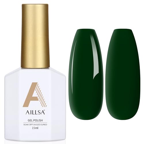 Esmalte en Gel Verde Esmeralda Oscuro 0.51 Fl Oz miniatura 1