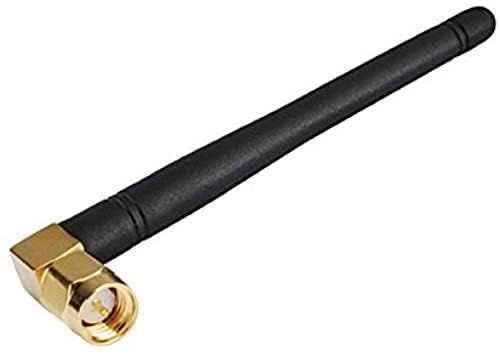XpertTele Whip Omni Directional Rubber Duck Thumb RF WiFi Antenna 5dbi 2.4Ghz5GHz WiFi Bluetooth Antenna SMA Male Right Angle R/A Fixed Lightweight Dual-Band Antenna Waterproof- 1 pc.-image-19