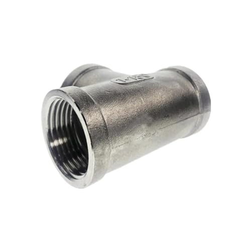 Te DN32 rosca hembra de acero inoxidable 304 para tubería de agua y gas 5