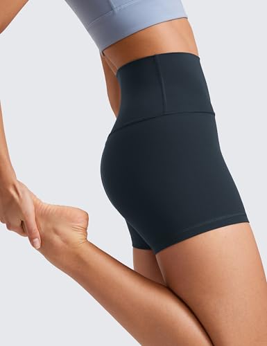 Image of CRZ YOGA Butterluxe Biker Shorts 4 inch | Extremely Soft, Gentle Compression, Yoga, High Waisted, for Women
