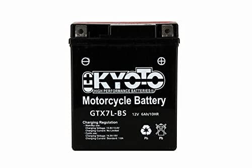 Batterie moto Kyoto GTX7L-BS scellée sans entretien aux dimensions standards