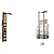 BWE Stainless Steel Shower Panel Tower System 8 Jets Multi-Function Shower Panel System Bundle with Tower Racks for Bathroom,Wall Mounted Bathroom Towel Storage,304 Stainless Steel Tower Holder