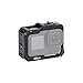 Nitze Gabbia per GoPro HERO 13/12 / 11/10 / 9, Gabbia per Videocamera con Interfaccia Magnetica, Fori Filettati da 1/4' e 2 Cold Shoe per Microfono e Luce Video a LED - T-GP02A immagine
