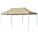 Produktbild vidaXL Faltzelt 3x6m Cremeweiß Partyzelt Festzelt Gartenzelt Gartenpavillon
