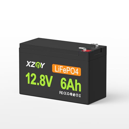 Batterie LiFePO4 ERYY 12V 6Ah – 4000+ Cycles – 8A BMS – Lithium Profond – Chine