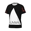 MZPQDKSLK Men's Gary Logo Graphic Black Numan T-Shirt Short Sleeve T Shirt for Men Round Neck Music Band Tshirt Clothes Merch for Fans Gift #3