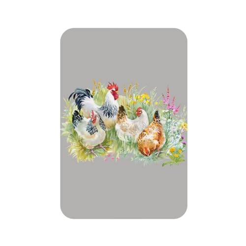 GSGCSBYMLG Hahn Kühlschrankmagnete Acryl Dekorativer Magnet