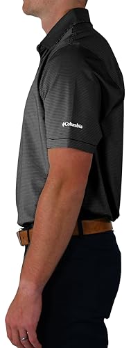 Columbia Men's Golf Double Hit Polo Omni Wick Breathable Short Sleeve Shirt2