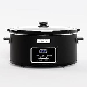 Magnifique8quartcasseroleslowcookerwithtimeranddigitalprogrammablesmallkitchenapplianceforfamilydinnersserves6peopleheatsettingskeepwarmlowandhigh Urban Country Home Decor Magnifique 8 quart casserole slow cooker with timer and digital programmable small kitchen appliance for family dinners serves 6 people heat settings keep warm low and high urban country home decor