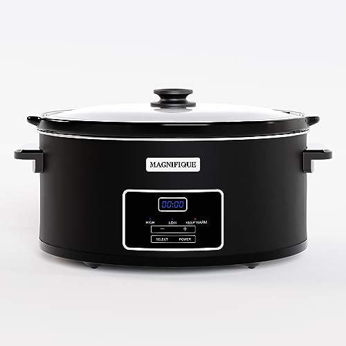 Magnifique8quartcasseroleslowcookerwithtimeranddigitalprogrammablesmallkitchenapplianceforfamilydinnersserves6peopleheatsettingskeepwarmlowandhigh Urban Country Home Decor Magnifique 8 quart casserole slow cooker with timer and digital programmable small kitchen appliance for family dinners serves 6 people heat settings keep warm low and high urban country home decor