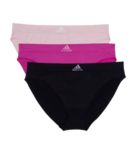 Image of adidas womens Seamless Bikini Underwear Multipack