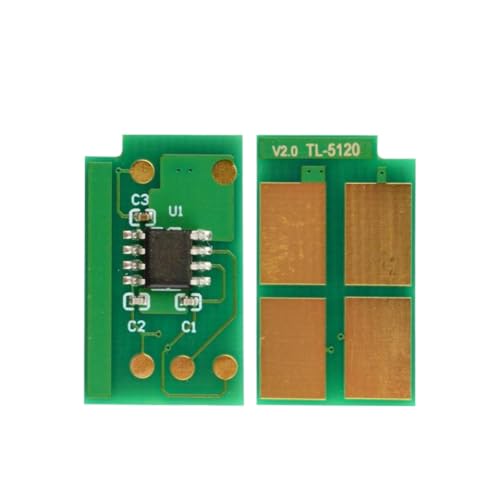 VortexLumen Chip de Cartucho de tóner 10 Uds TL5120 DL-5120 TL-5120X TL-5120H TL-5120U Compatible con BP5100dw BM5100adw BM5102fdn ADN Dn(10x TL5120X 15K)