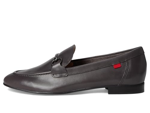 Image of Womens Genuine Leather Comfort Slip On Buckle Dress Loafer