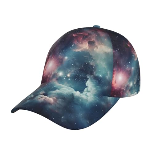 Gorra de béisbol Mexpekil con galaxia y nebulosa, protección para aire libre