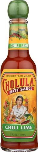 Cholula Hot Sauce Chili Lime, 5 Ounce (Pack of 4)