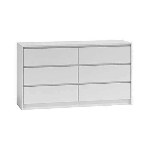 ADGO Karo K140 Comò con 6 Cassetti 138x75x40cm