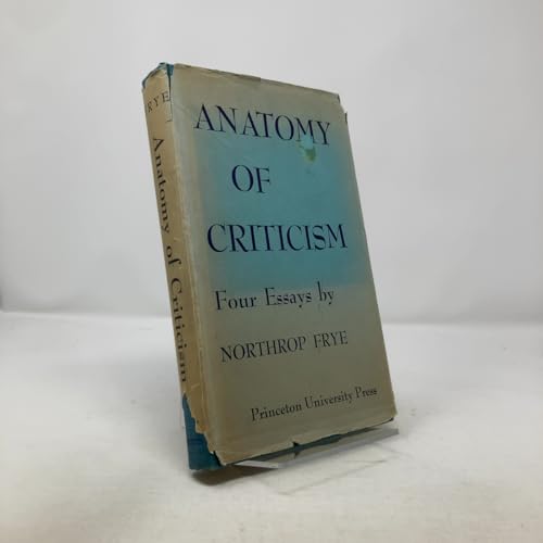 Anatomy of Criticism: Four Essays B000NXGYE0 Book Cover