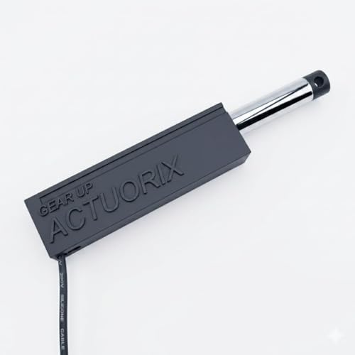 Image of Actuorix Gear Up 40mm Electric Linear Actuator, 12V DC, Metal Gearbox, Built-in Limit Switches, for Robotics and RC Vehicles