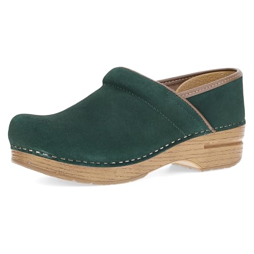 Image of Dansko Professional Slip-On Clogs for Women - Rocker Sole and Arch Support for Comfort - Ideal for Long Standing Professionals - Nursing, Veterinarians, Food Service, Healthcare Professionals
