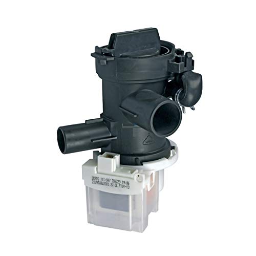 Ablaufpumpe Pumpe + Stutzen + Filter Waschmaschine Bosch Siemens 145212