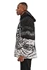 Stylo Online Men’s Wolf Fleece Zip Hoodie – Padded Warm Winter Jacket, Soft 3D Wolf Print Hooded Top with Zip & Pockets, Thick Cosy Fleece Sweatshirt for Outdoor Wear, Lounge, Hiking – Black L #3