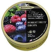 Simpkins Travel Sweets, Forest Fruit Drops, One 7oz. Tin